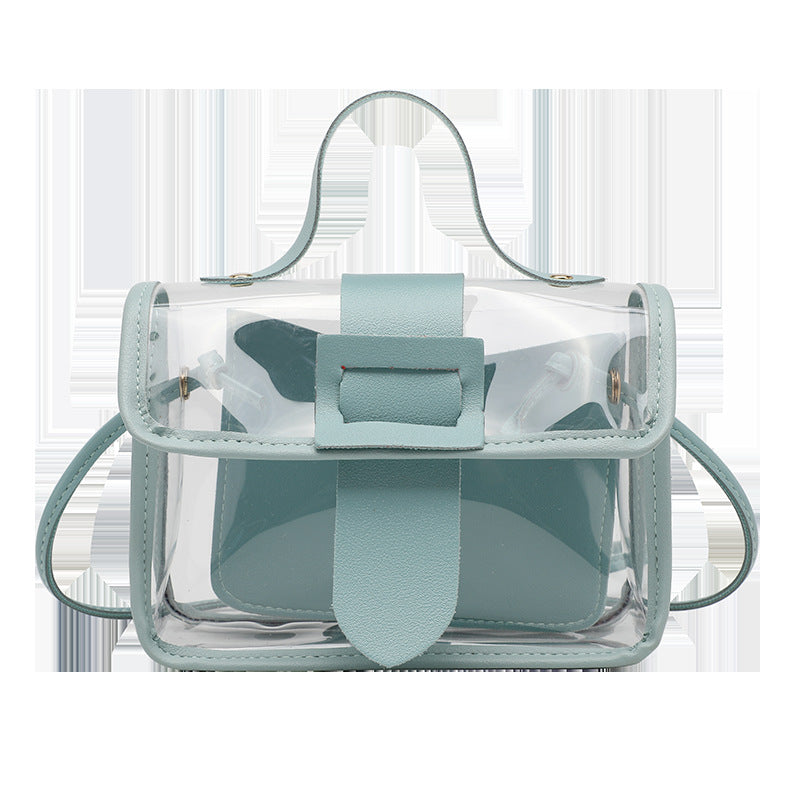 Wholesale PU Transparent Jelly Bag